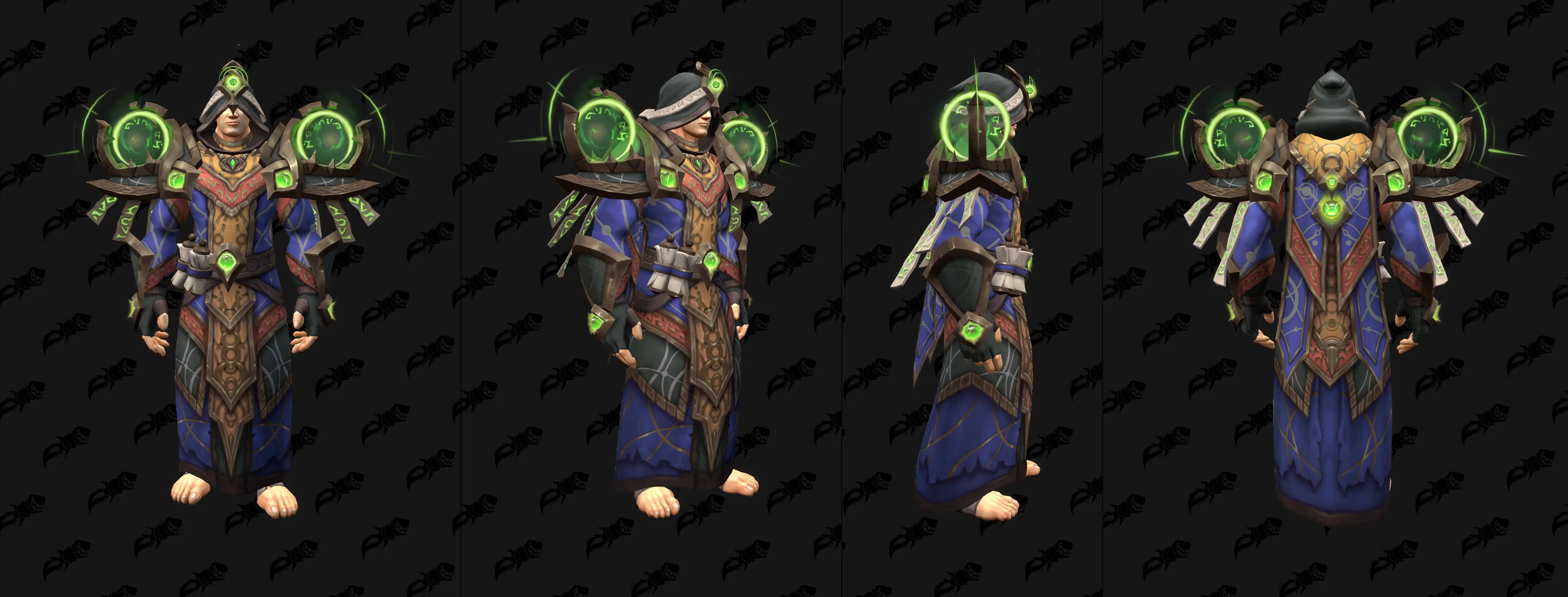 World of Warcraft: Midnight - Magier Tier Set aus Season 1