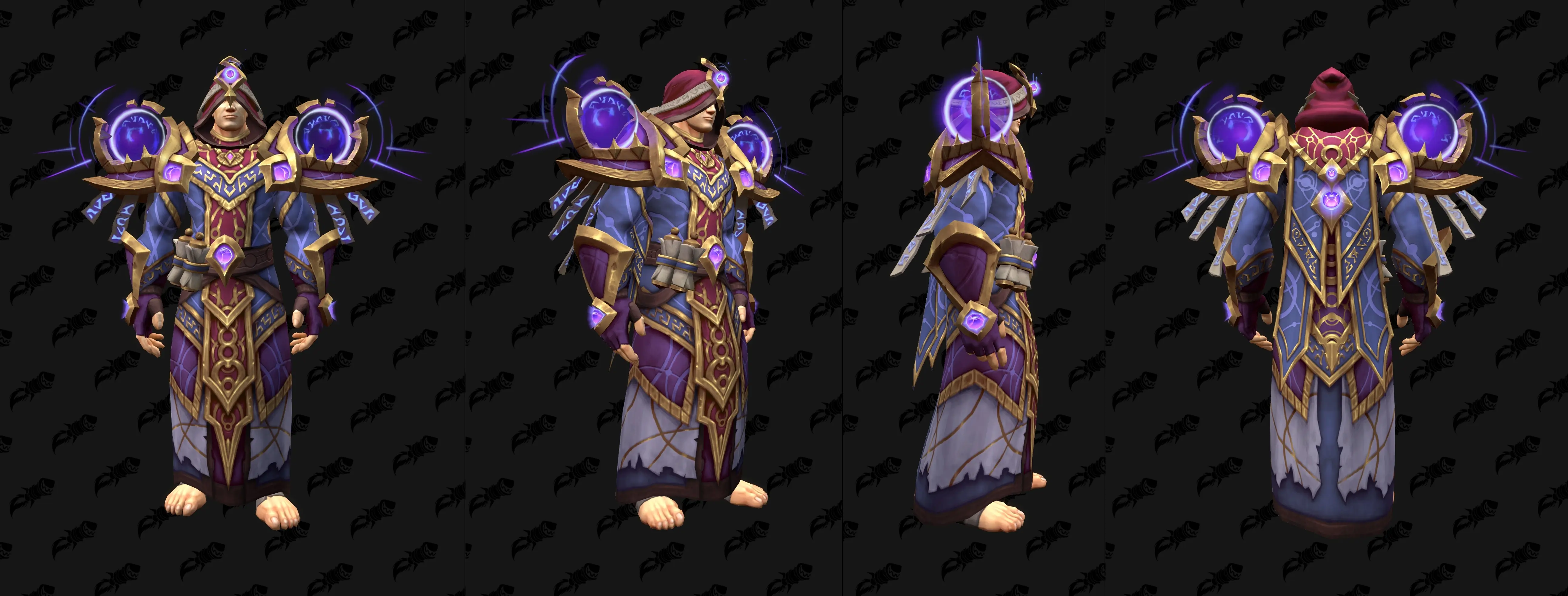 World of Warcraft: Midnight - Magier Tier Set aus Season 1