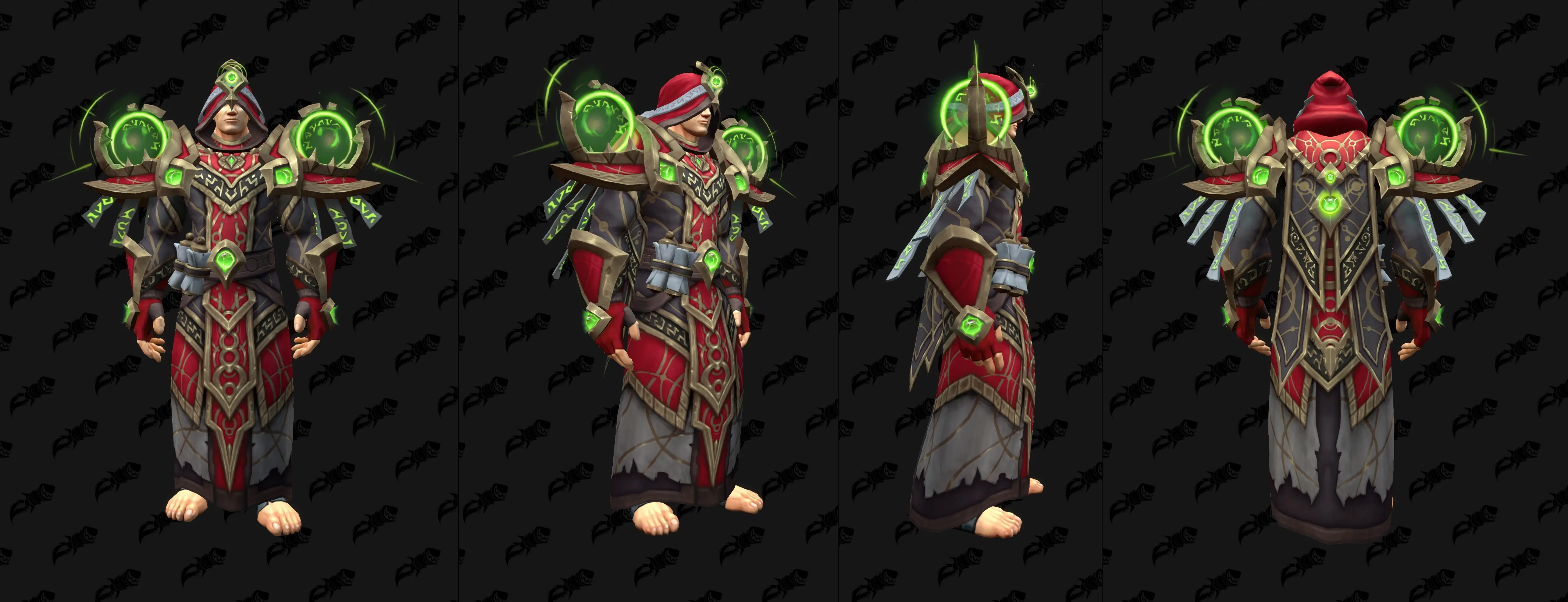 World of Warcraft: Midnight - Magier Tier Set aus Season 1