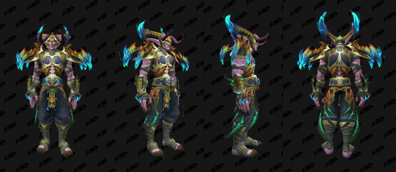 Tier Set vom Dämonenjäger aus der ersten Saison in The War Within