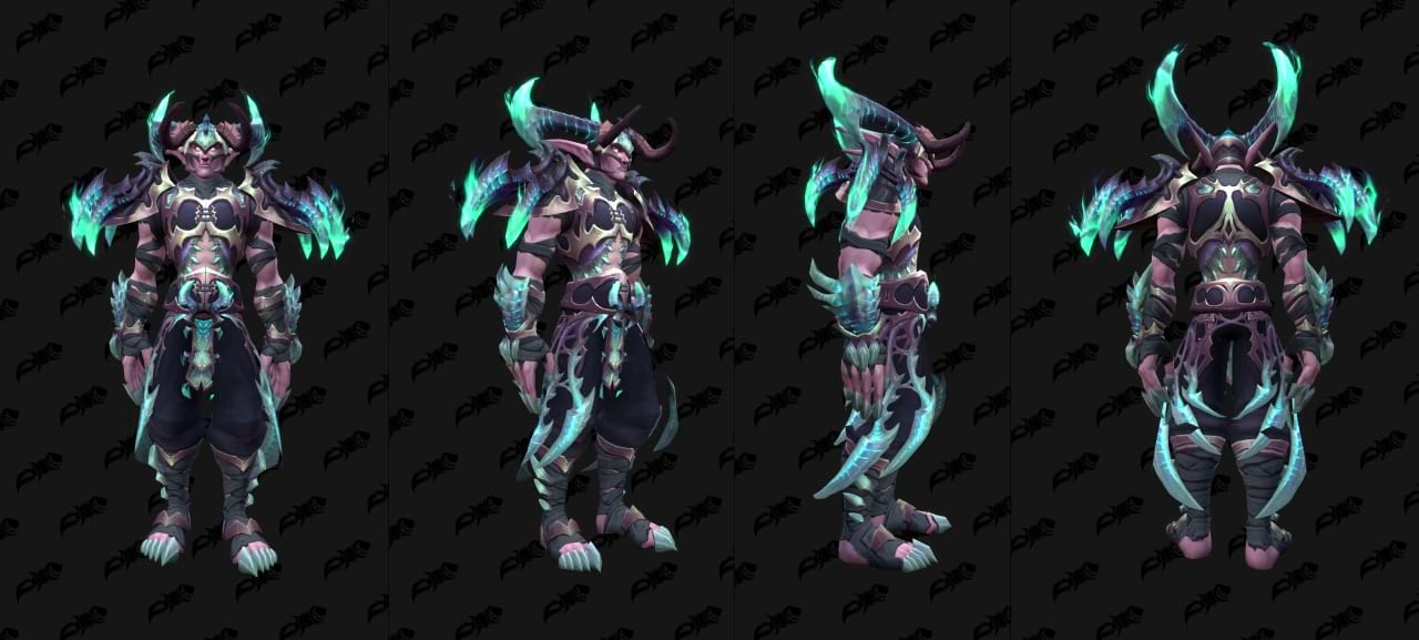 Tier Set vom Dämonenjäger aus der ersten Saison in The War Within