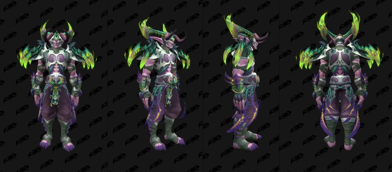 Tier Set vom Dämonenjäger aus der ersten Saison in The War Within