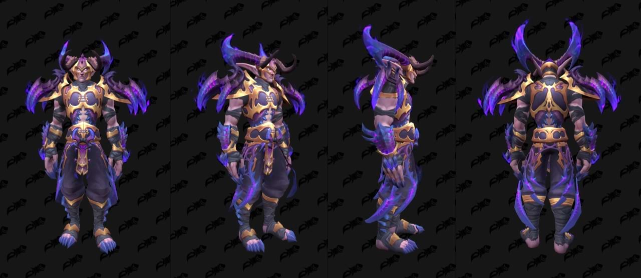 Tier Set vom Dämonenjäger aus der ersten Saison in The War Within