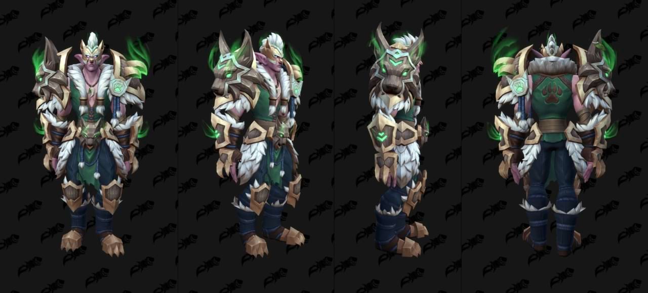Tier Set vom Druiden aus der ersten Saison in The War Within