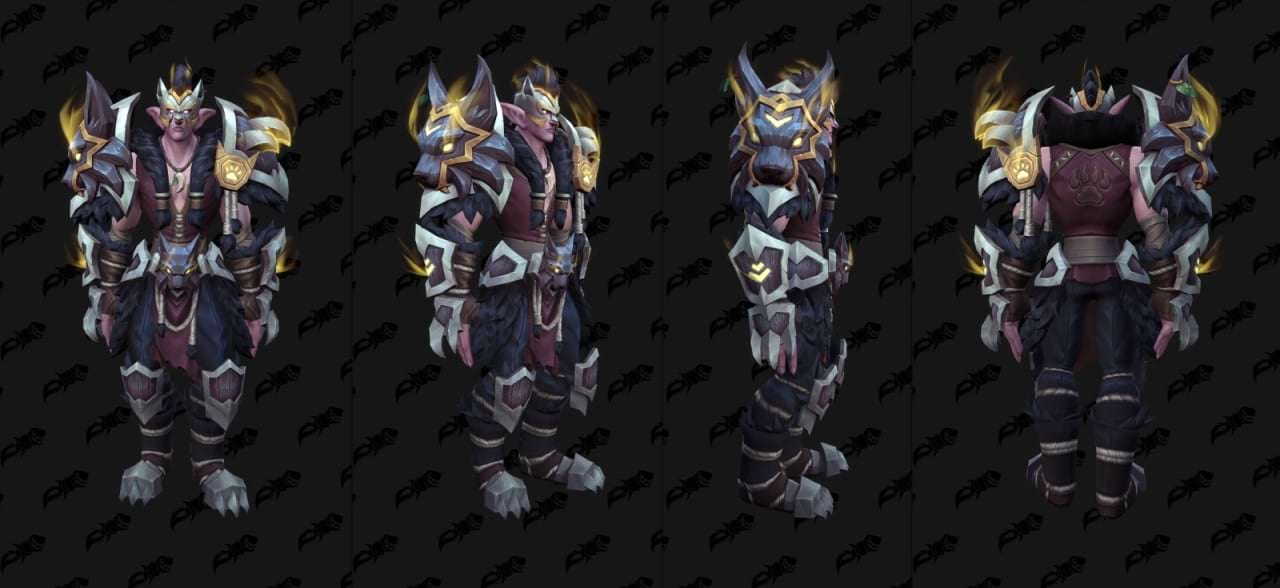 Tier Set vom Druiden aus der ersten Saison in The War Within