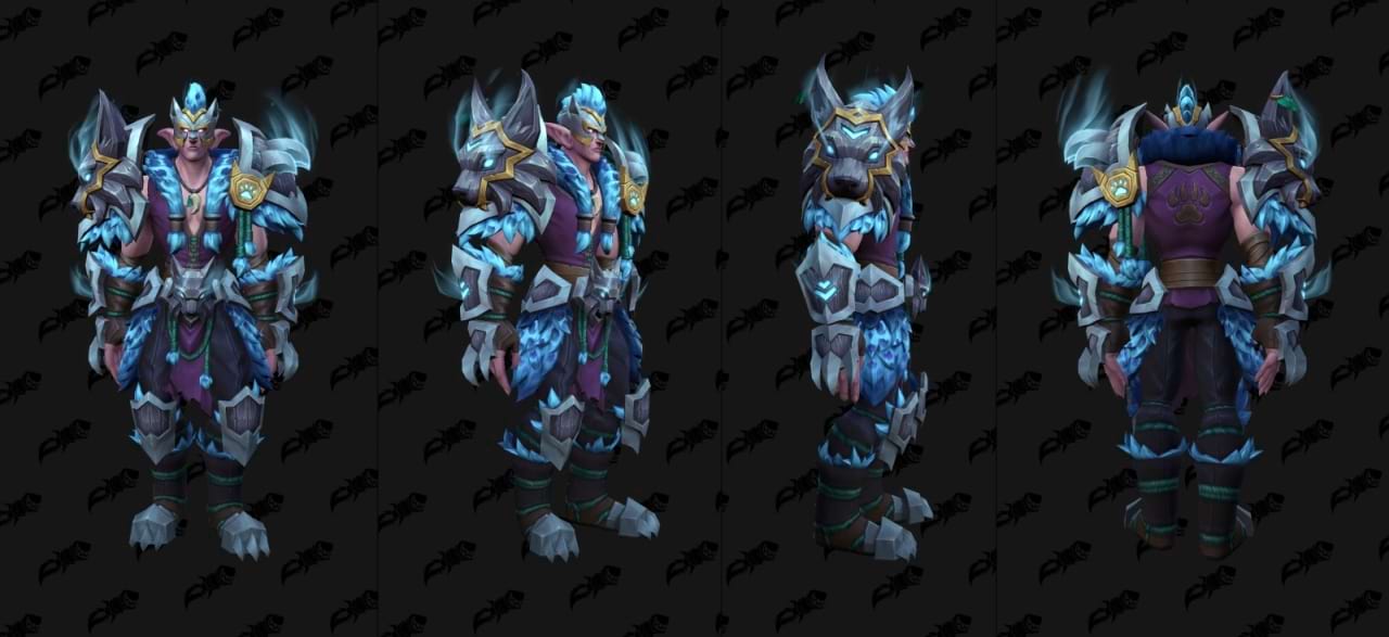 Tier Set vom Druiden aus der ersten Saison in The War Within