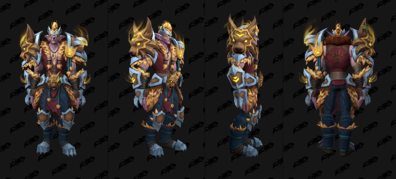 Tier Set vom Druiden aus der ersten Saison in The War Within