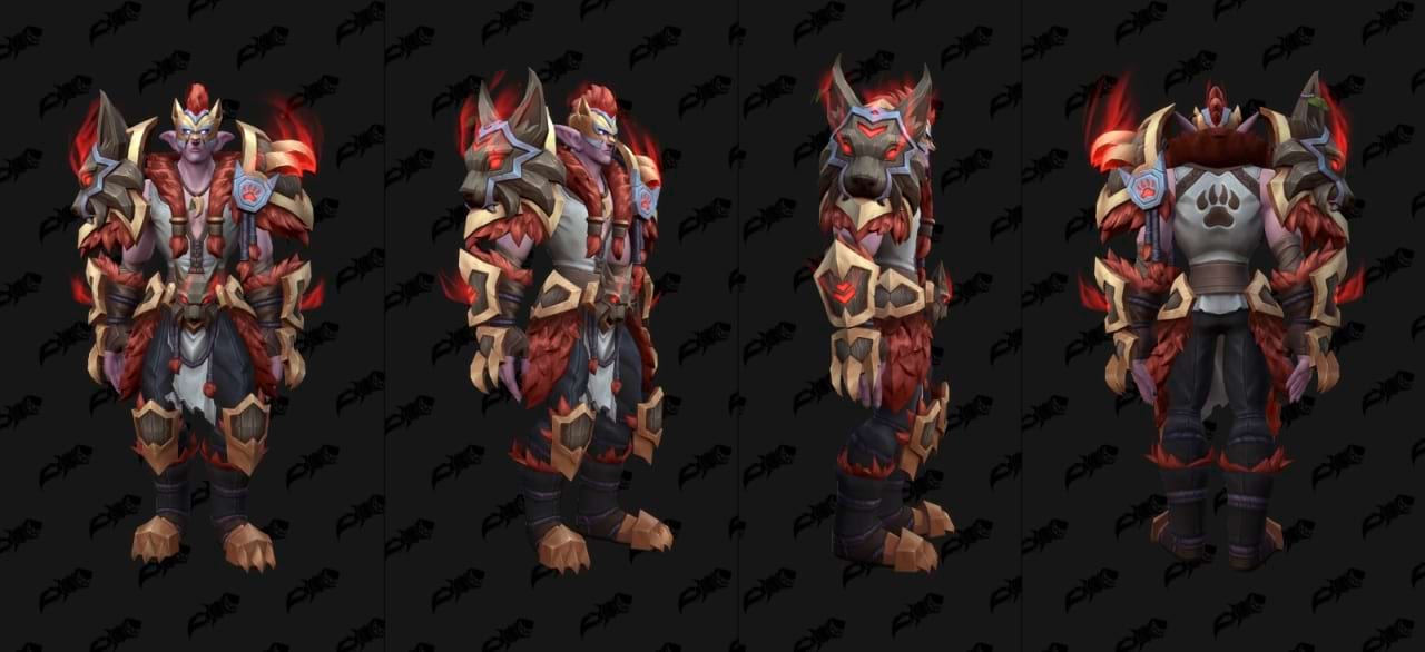 Tier Set vom Druiden aus der ersten Saison in The War Within