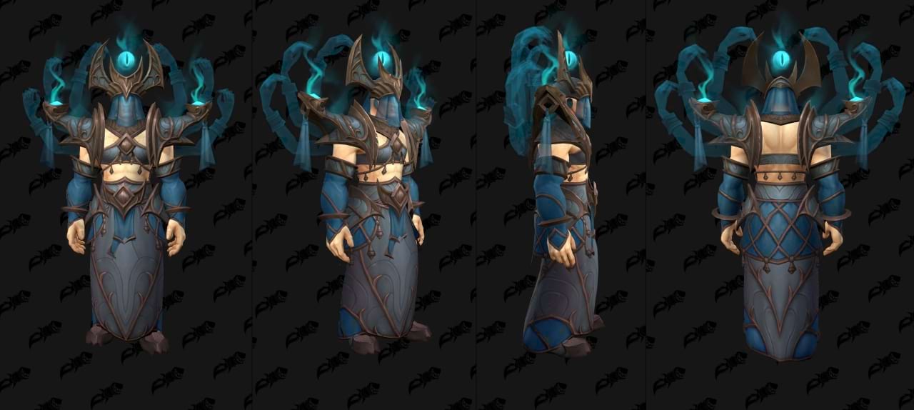 Tier Set vom Hexenmeister aus der ersten Saison in The War Within