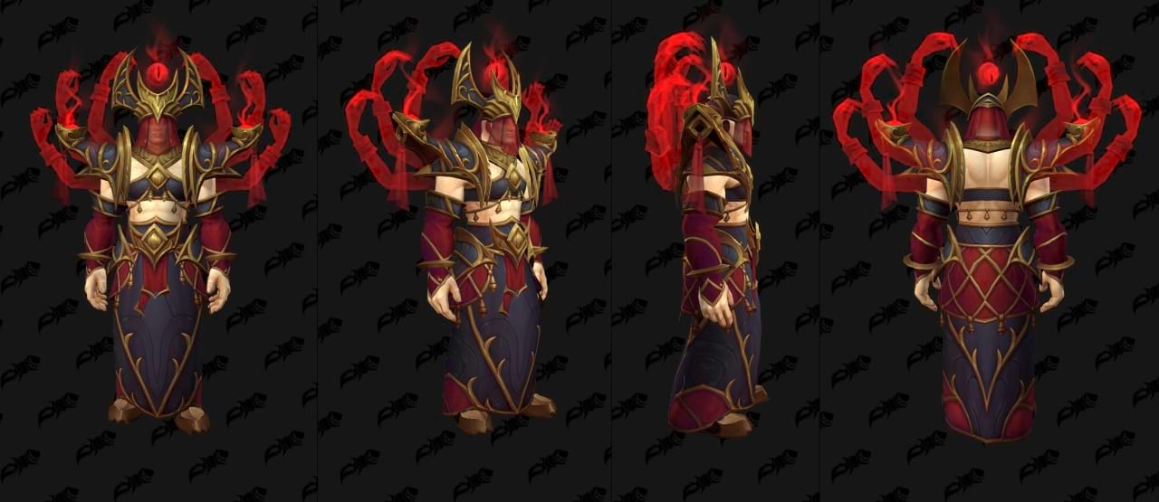Tier Set vom Hexenmeister aus der ersten Saison in The War Within
