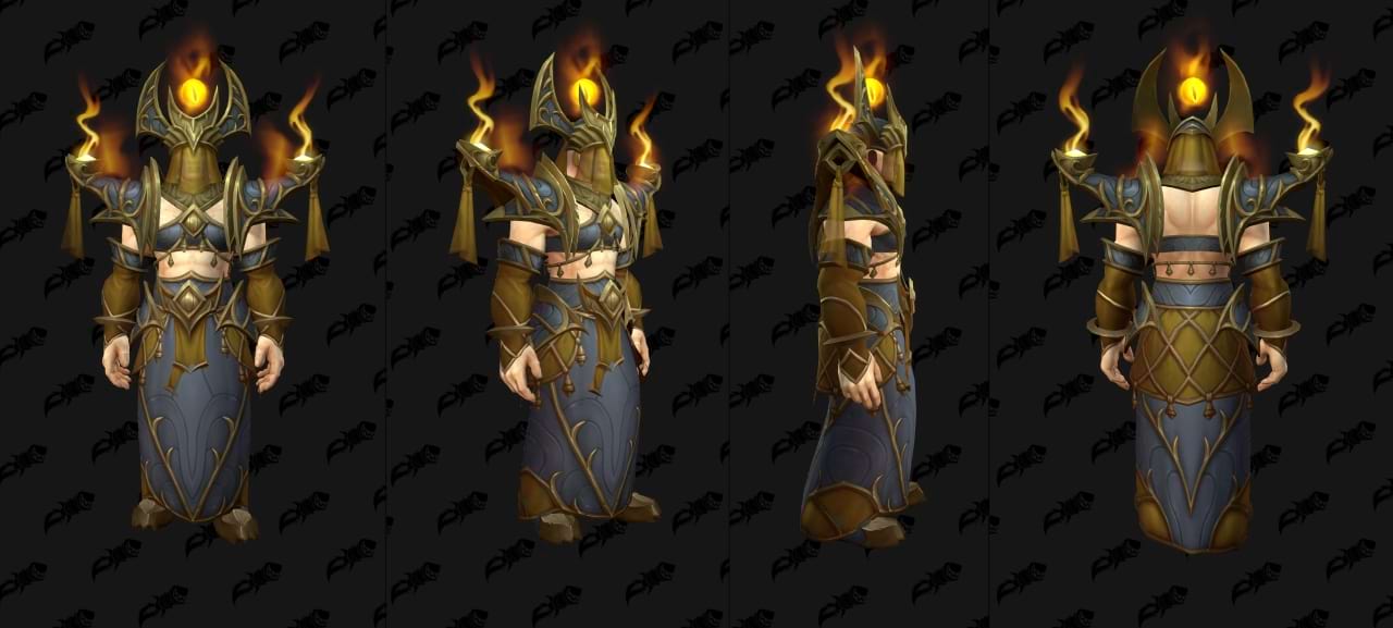 Tier Set vom Hexenmeister aus der ersten Saison in The War Within