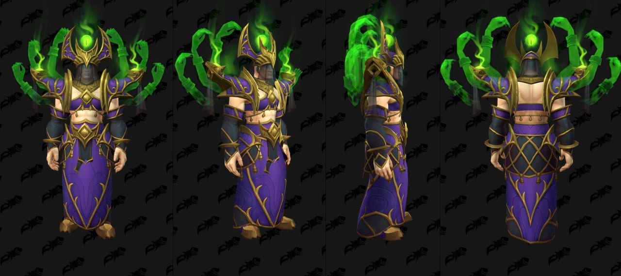 Tier Set vom Hexenmeister aus der ersten Saison in The War Within