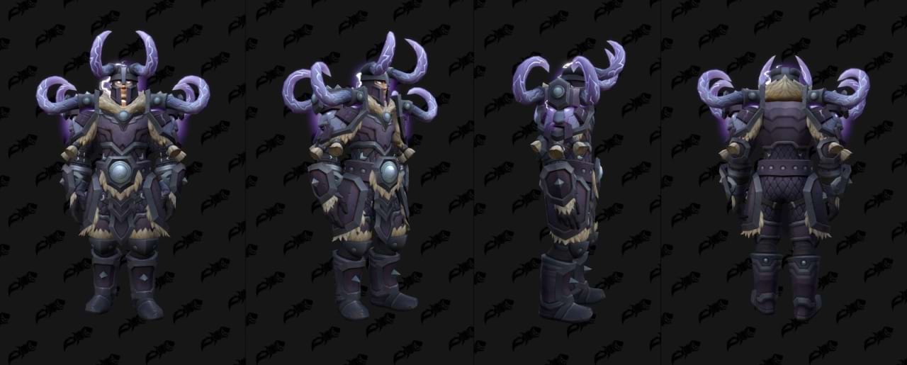 Tier Set vom Krieger aus der ersten Saison in The War Within