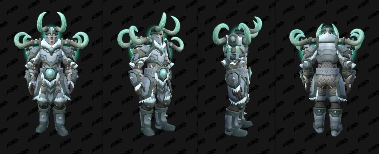 Tier Set vom Krieger aus der ersten Saison in The War Within