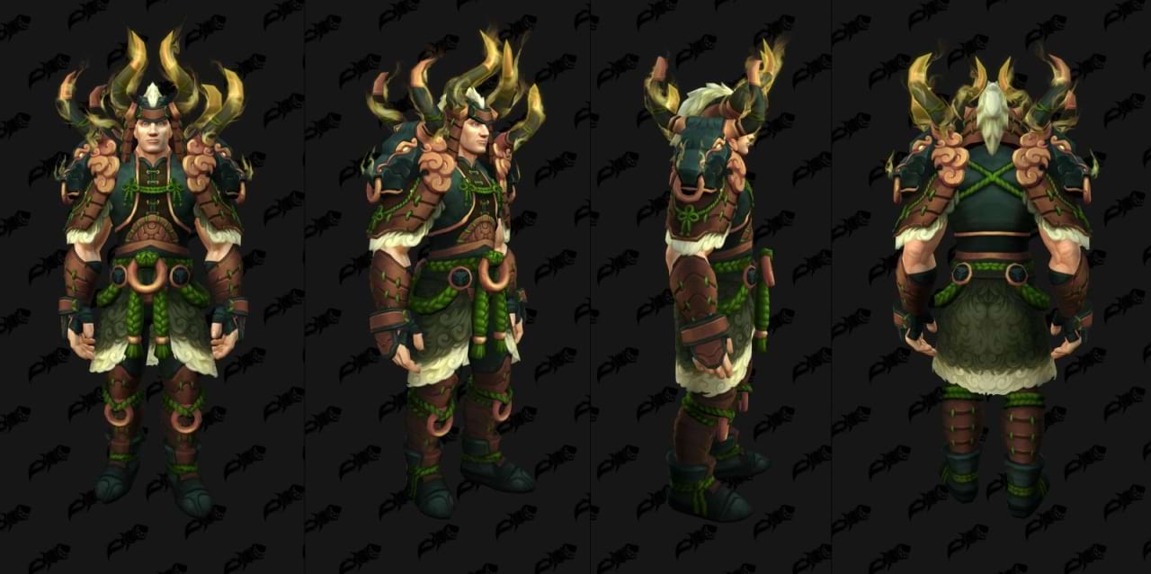 Tier Set vom Mönch aus der ersten Saison in The War Within