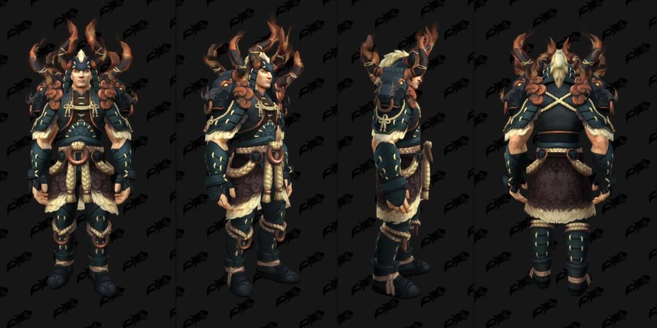 Tier Set vom Mönch aus der ersten Saison in The War Within