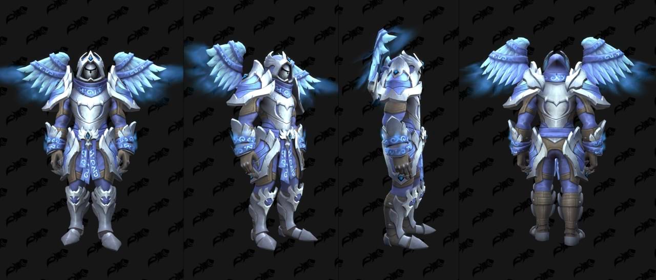 Tier Set vom Paladin aus der ersten Saison in The War Within