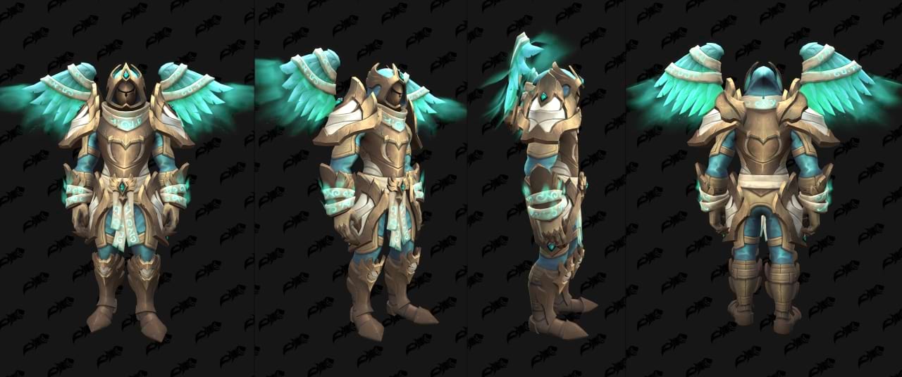 Tier Set vom Paladin aus der ersten Saison in The War Within