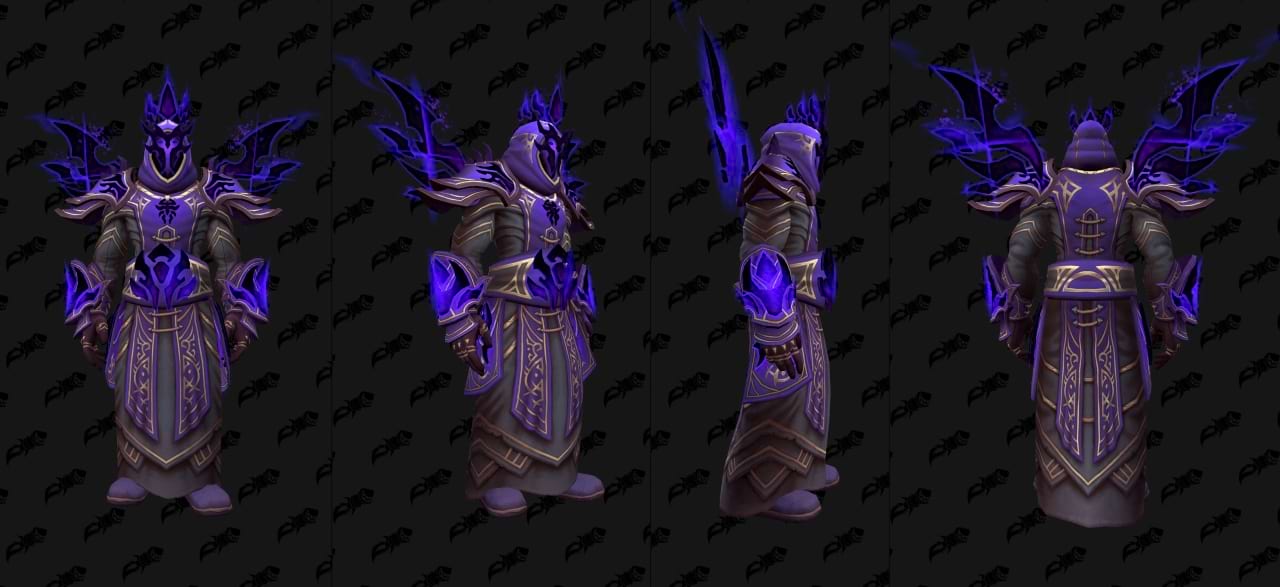 Tier Set vom Priester aus der ersten Saison in The War Within