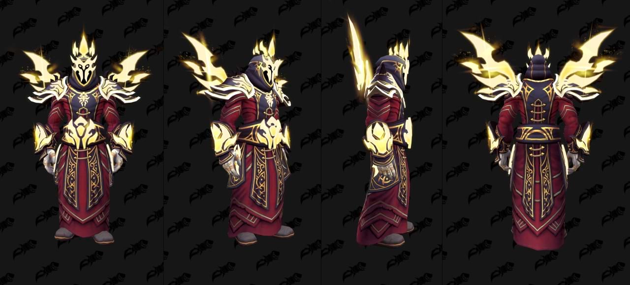 Tier Set vom Priester aus der ersten Saison in The War Within