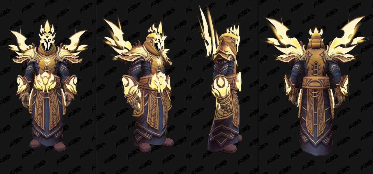 Tier Set vom Priester aus der ersten Saison in The War Within