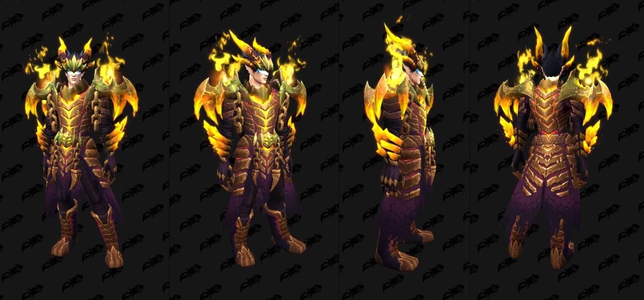 Tier Set vom Rufer aus der ersten Saison in The War Within