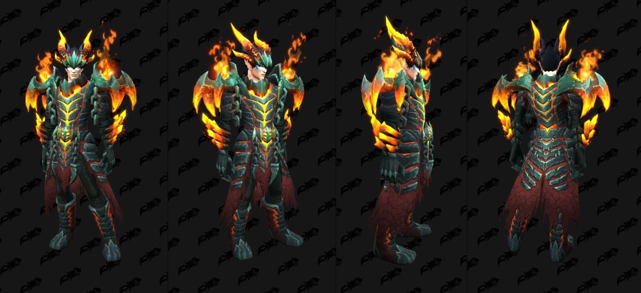 Tier Set vom Rufer aus der ersten Saison in The War Within