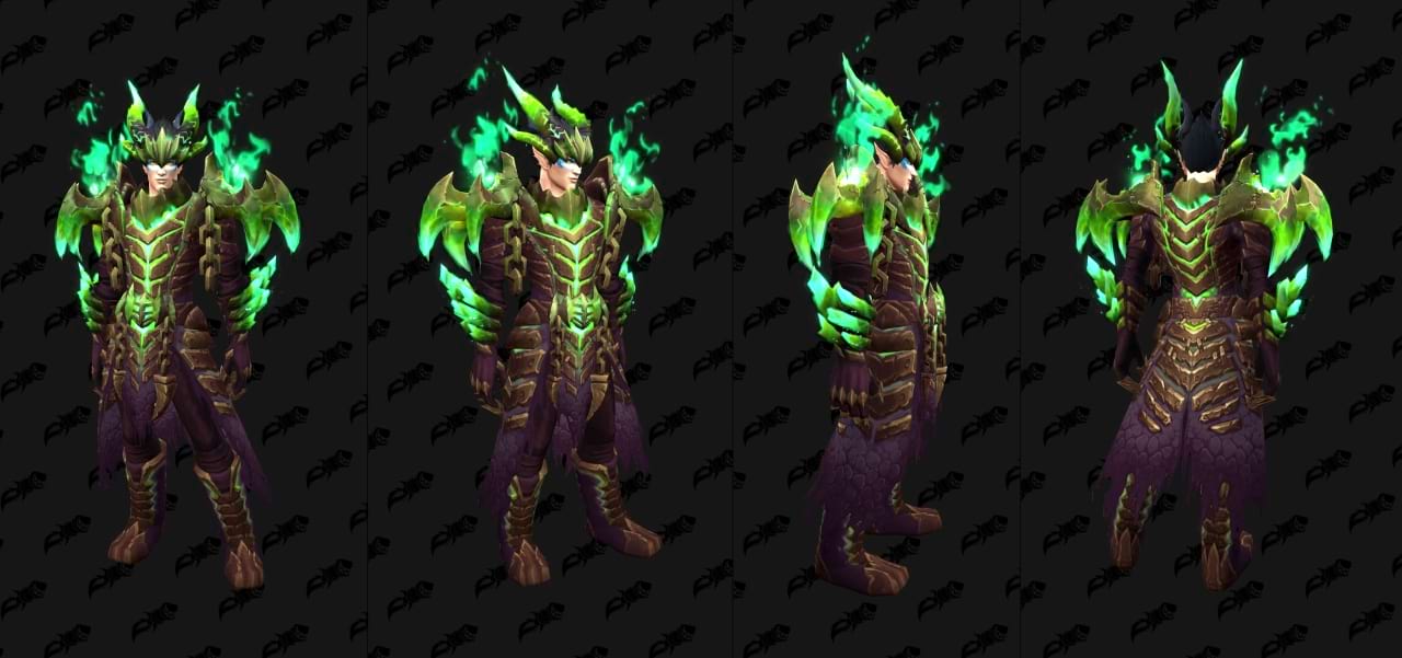 Tier Set vom Rufer aus der ersten Saison in The War Within