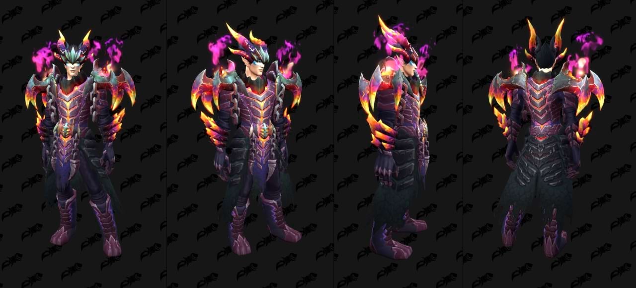 Tier Set vom Rufer aus der ersten Saison in The War Within