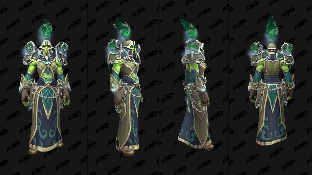 Tier Set vom Schamanen aus der ersten Saison in The War Within