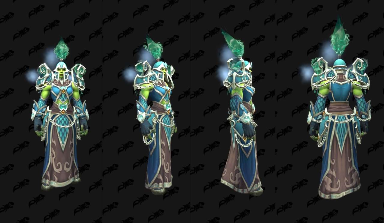 Tier Set vom Schamanen aus der ersten Saison in The War Within