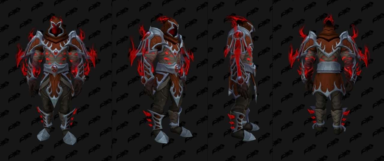 Tier Set vom Schurken aus der ersten Saison in The War Within
