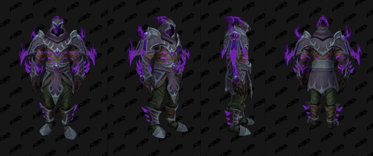 Tier Set vom Schurken aus der ersten Saison in The War Within