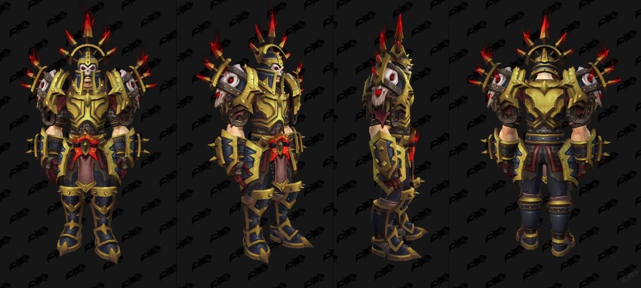 Tier Set vom Todesritter aus der ersten Saison in The War Within