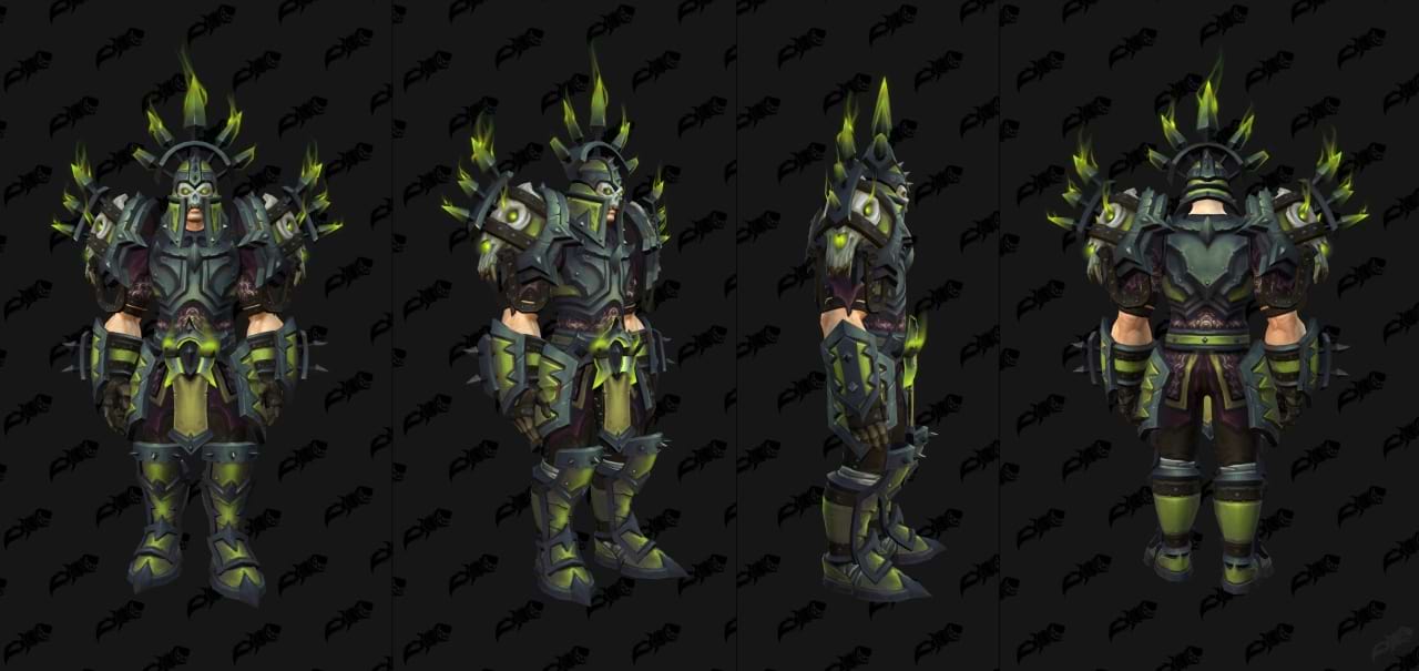 Tier Set vom Todesritter aus der ersten Saison in The War Within