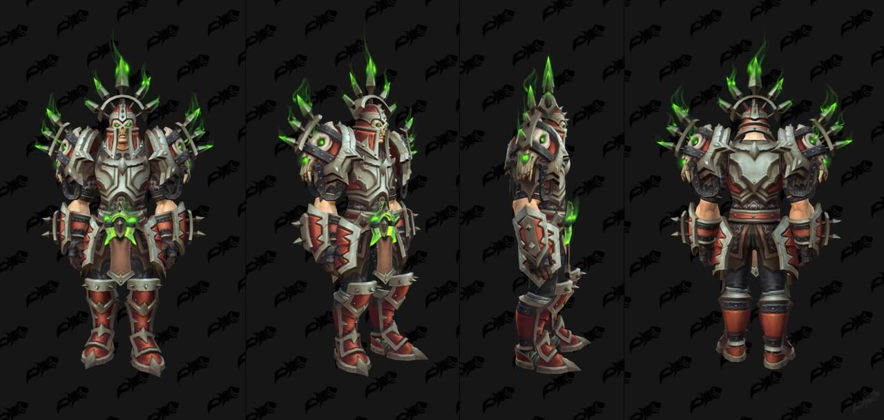 Tier Set vom Todesritter aus der ersten Saison in The War Within