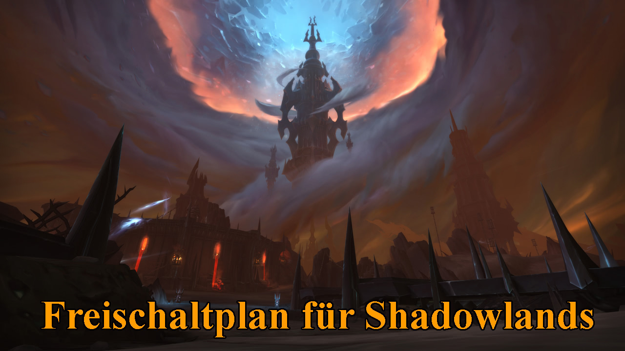 Freischaltplan für Shadowlands