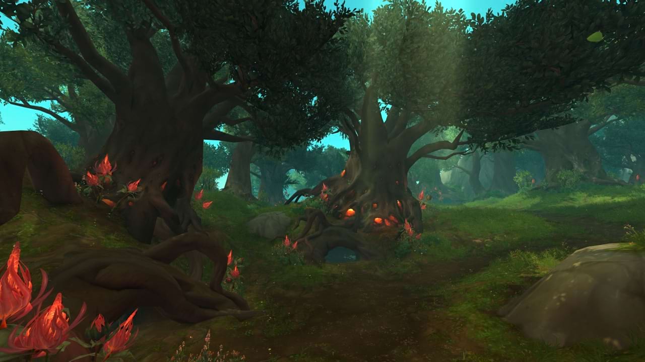 World of Warcraft®: The War Within™ Alpha Dorninsel