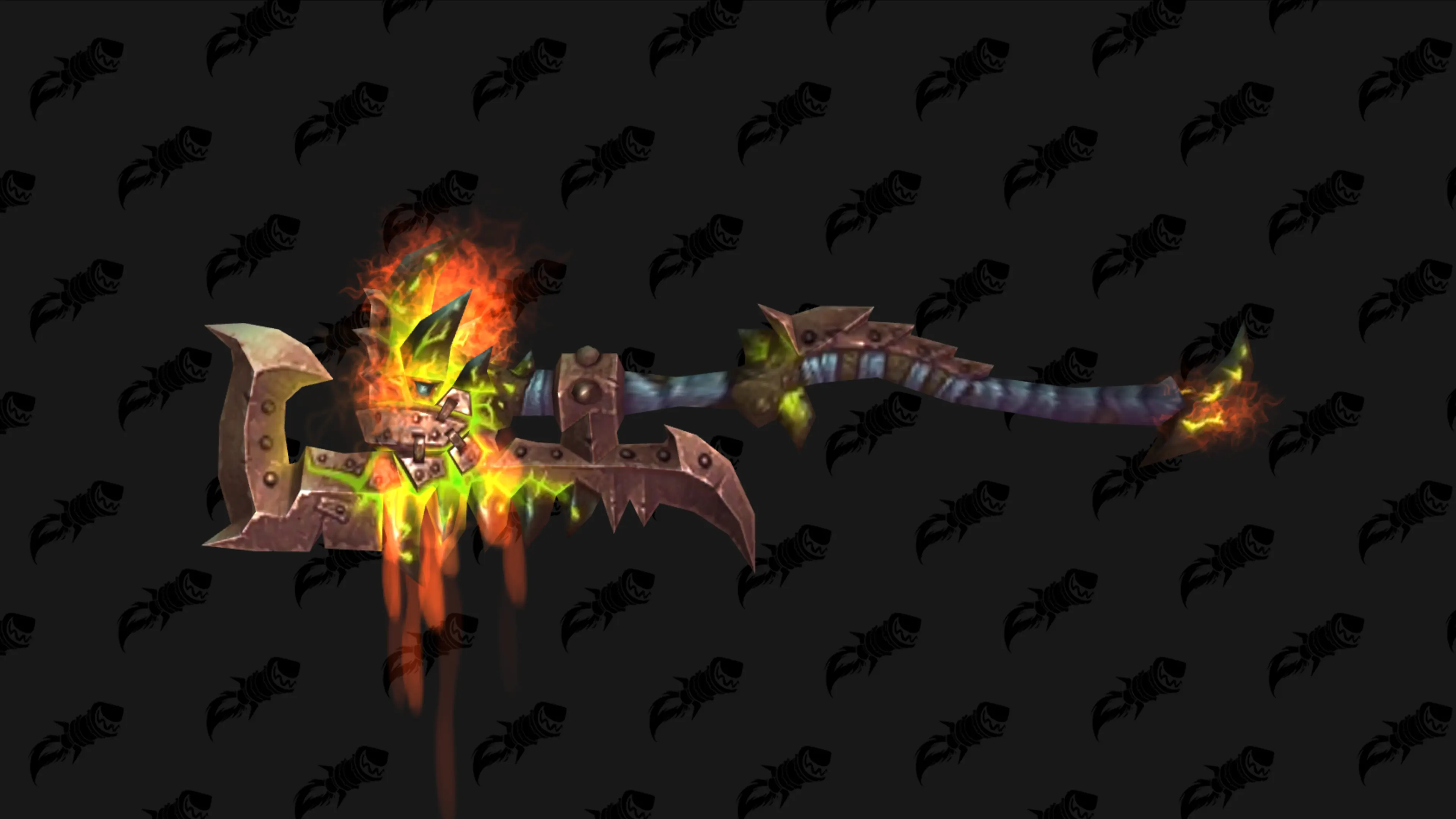 Vergifteter Beutereißer: Transmog-Stangenwaffe