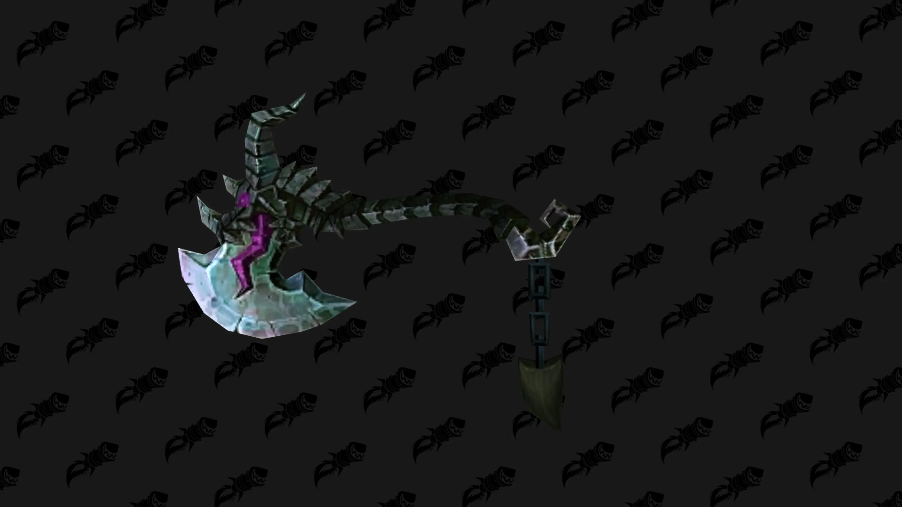 Transmog-Waffe: Verwitterte Großaxt eines Schattenhammerkultisten