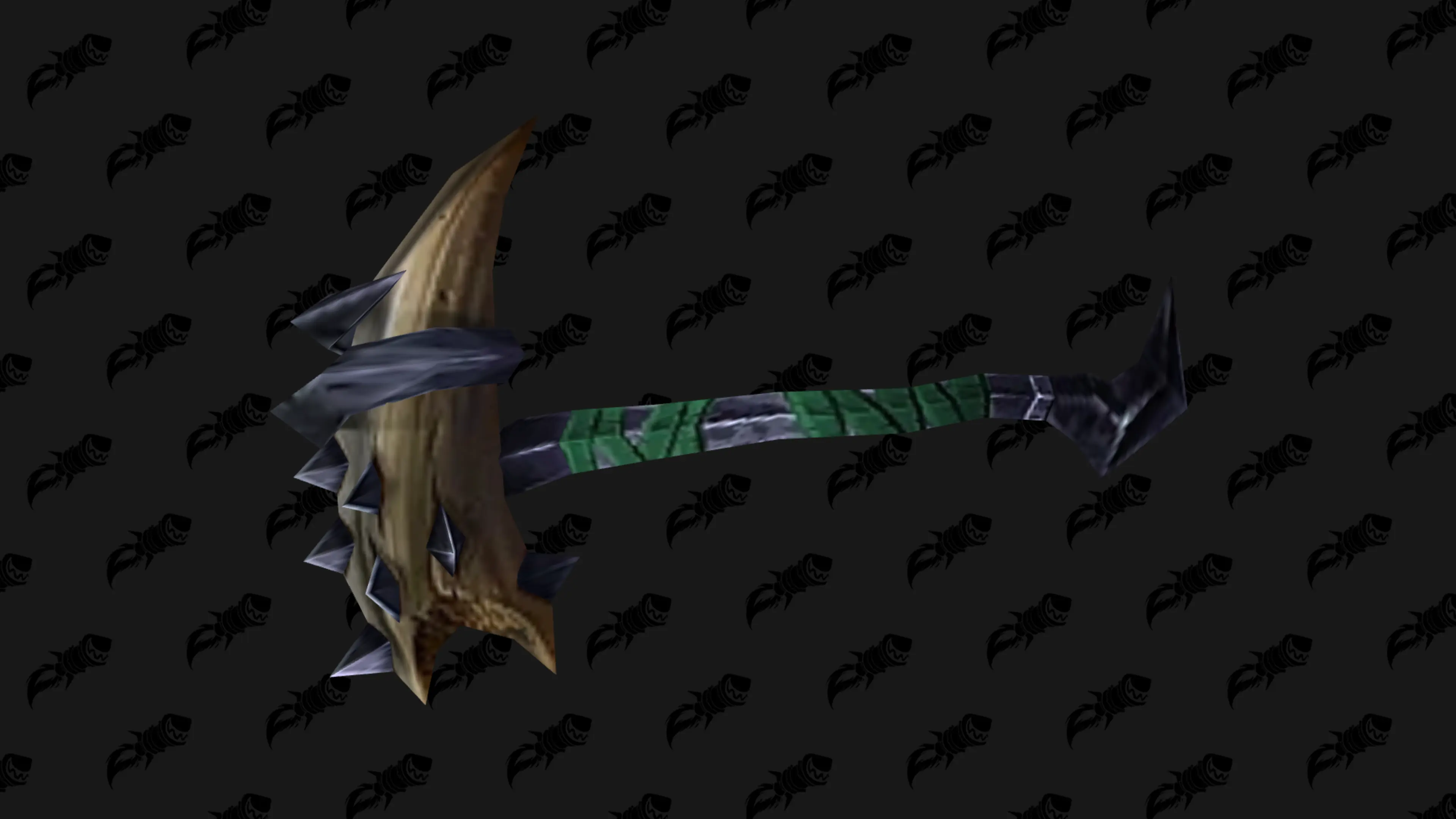 Transmog-Waffe: Verwitterter Großstreitkolben eines Schattenhammerkultisten