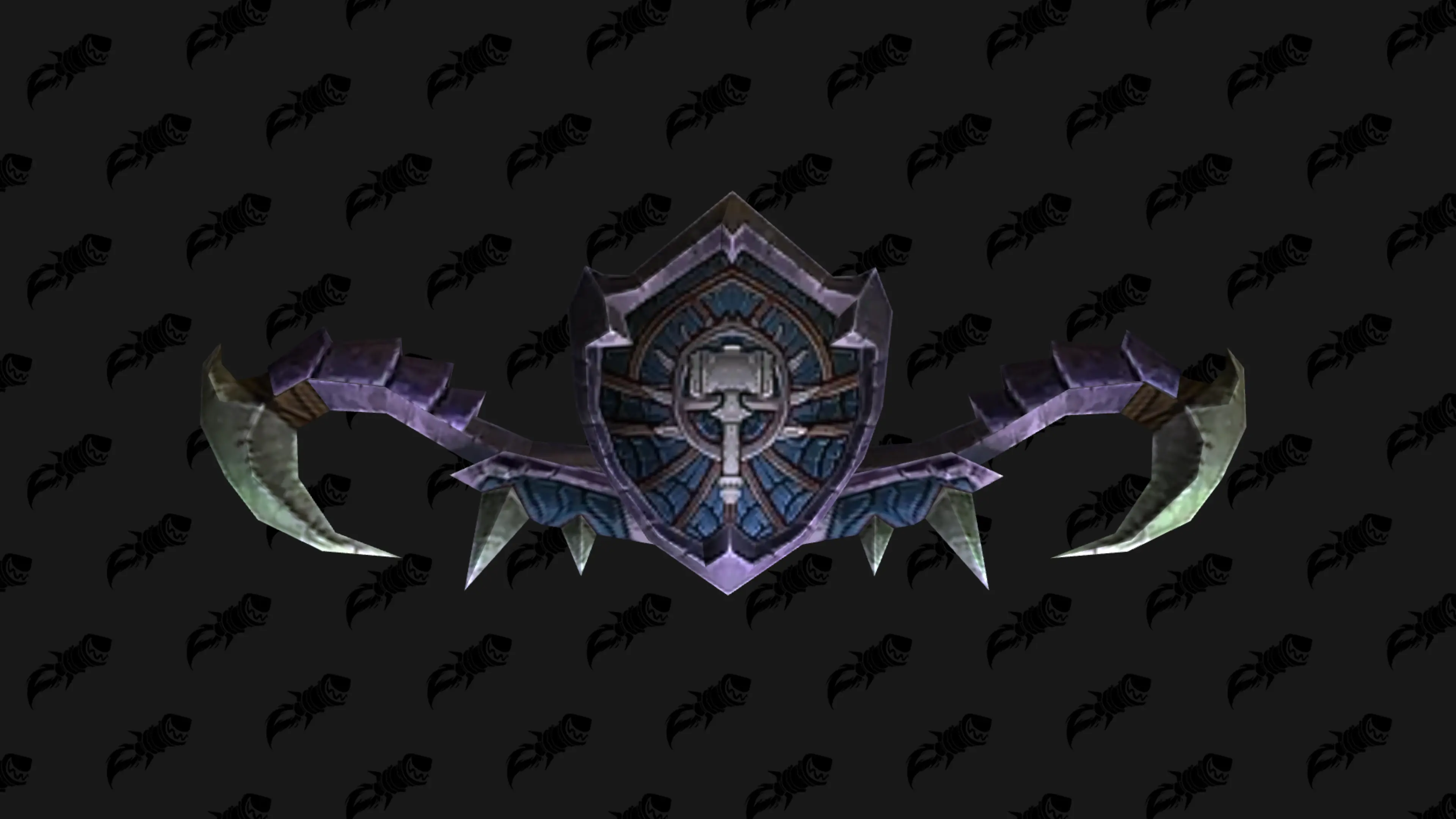 Transmog-Waffe: Verwitterter Langbogen eines Schattenhammerkultisten