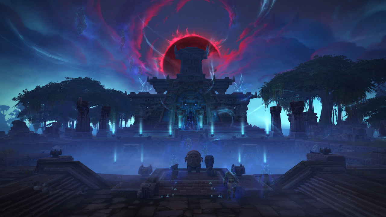 World of Warcraft Wallpaper: Battle for Azeroth – Die Nekropole