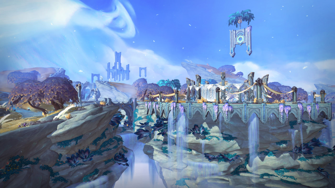 World of Warcraft Wallpaper: Shadowlands – Die Bastion