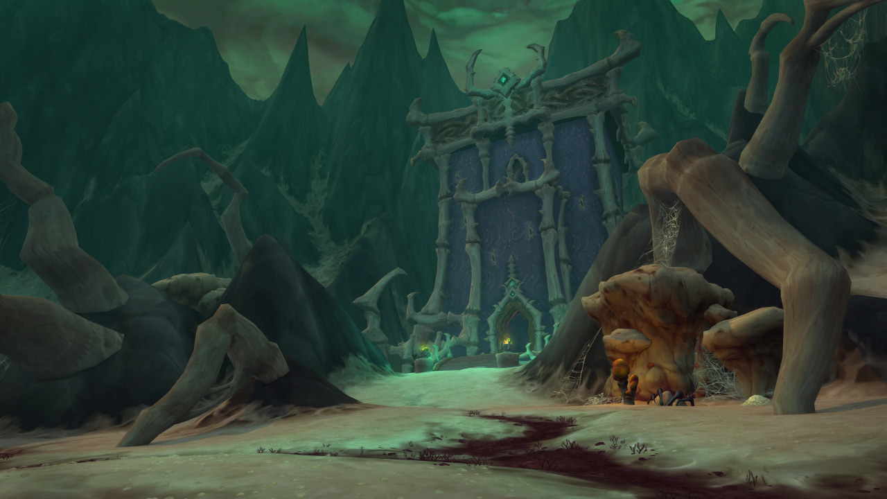 World of Warcraft Wallpaper: Shadowlands – Maldraxxus
