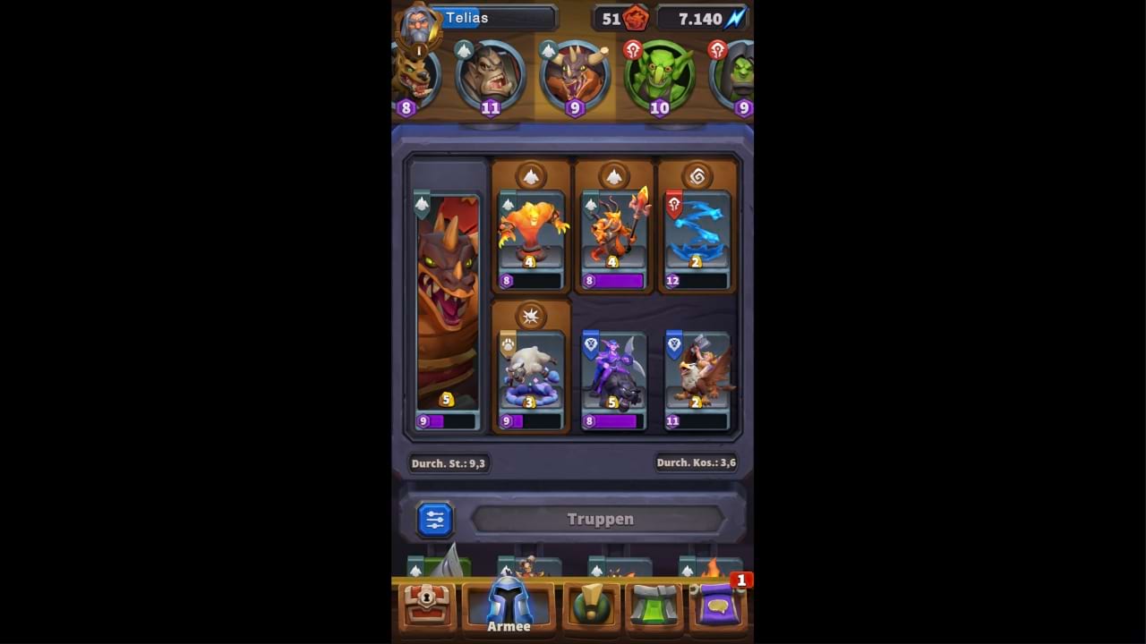Warcraft Rumble: General Drakkisath Elementar Deck / Build