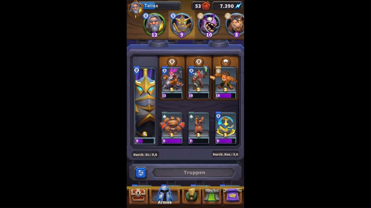 Warcraft Rumble: Maiev Schattensang - Ungebunden Deck / Build