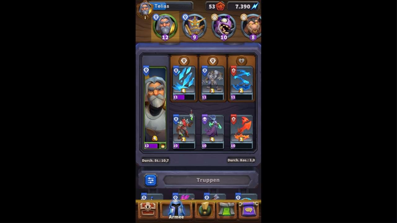 Morgan der Sammler: Deck für den heroischen Schwierigkeitsgrade - Warcraft Rumble