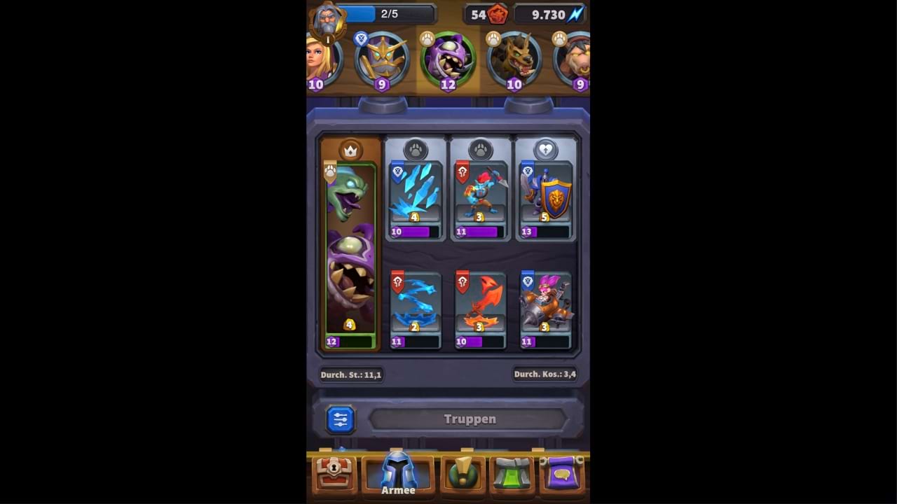 Trübauge der Alte: Deck für den heroischen Schwierigkeitsgrade - Warcraft Rumble