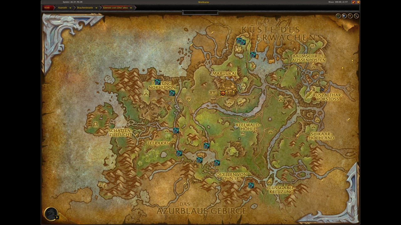 Bewegte Erde auf den Ebenen von Ohn'ahra farmen - World of Warcraft